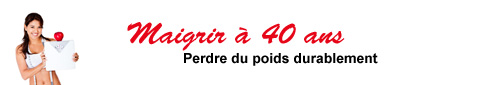 Perdre du poids à 40 ans